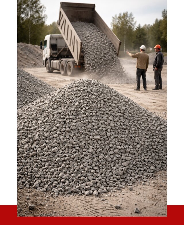 Гранитный щебень фракция 0-5 в Россоши от 3007 руб ПРОНЕРУДРсс