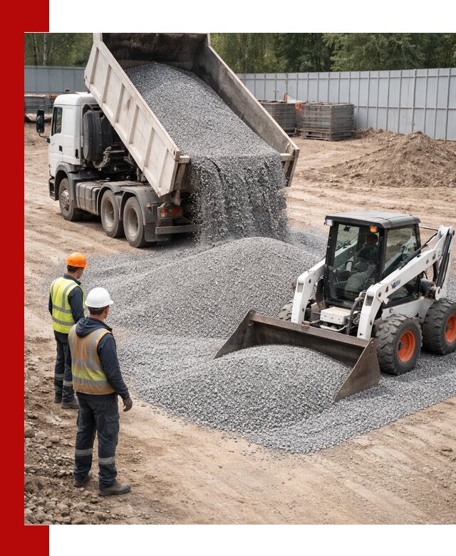 Доставка и продажа гранитного щебня фракции 0-5 в Россоши