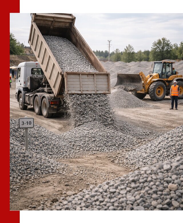 Гранитный щебень фракции 3–10: доставка и продажа в Россоши