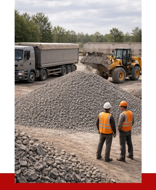 Гранитный щебень фракция 5-20 в Россоши от 4355 руб | ПРОНЕРУДРсс