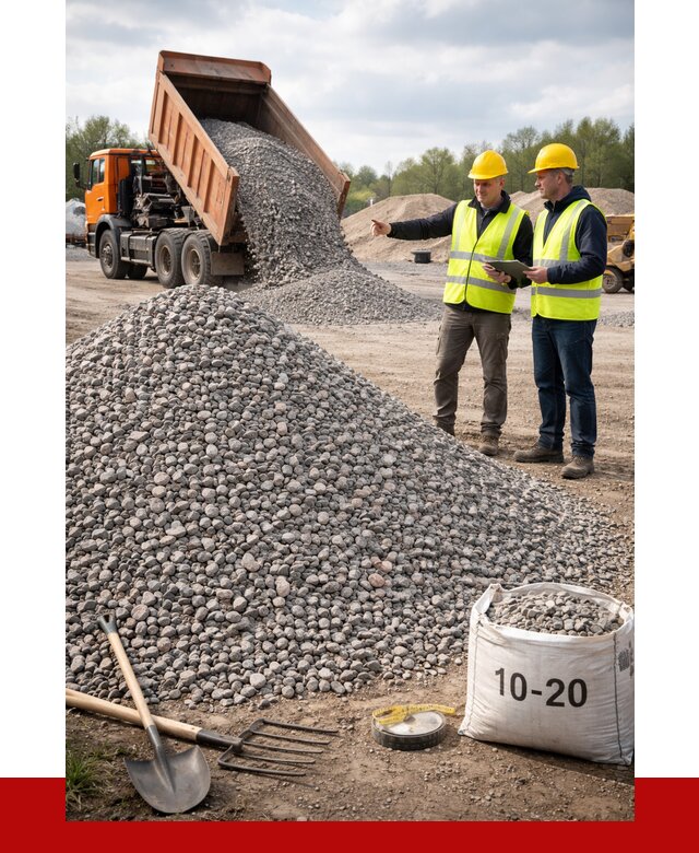 Гранитный щебень фракция 10-20 в Россоши от 4355 руб.|ПРОНЕРУДРсс