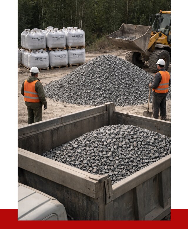 Щебень габбро диабаз 20-40 в Россоши от 3525 руб. | ПРОНЕРУДРсс