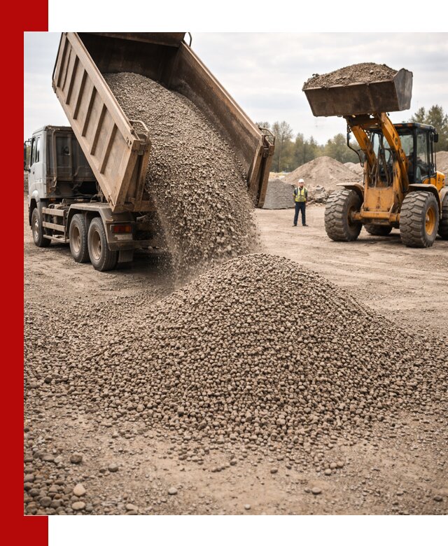 Гравийный щебень фракция 3–10 с доставкой в Россоши