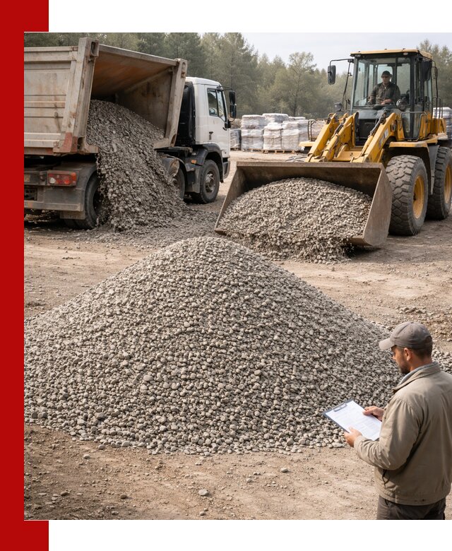 Гравийный щебень фракция 5–10 с доставкой в Россоши