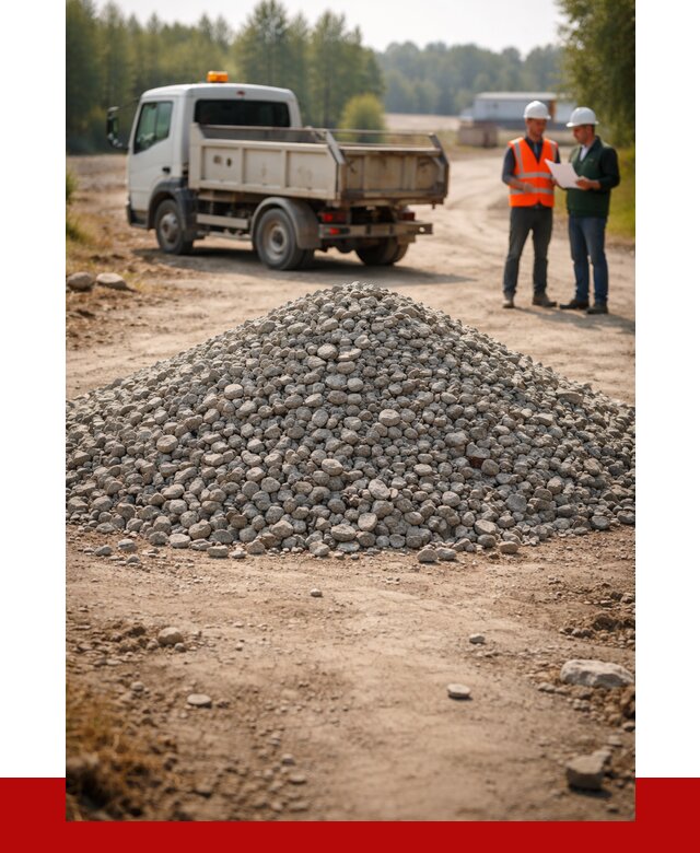 Гравийный щебень фракция 20-40 в Россоши от 1244 р. | ПРОНЕРУДРсс