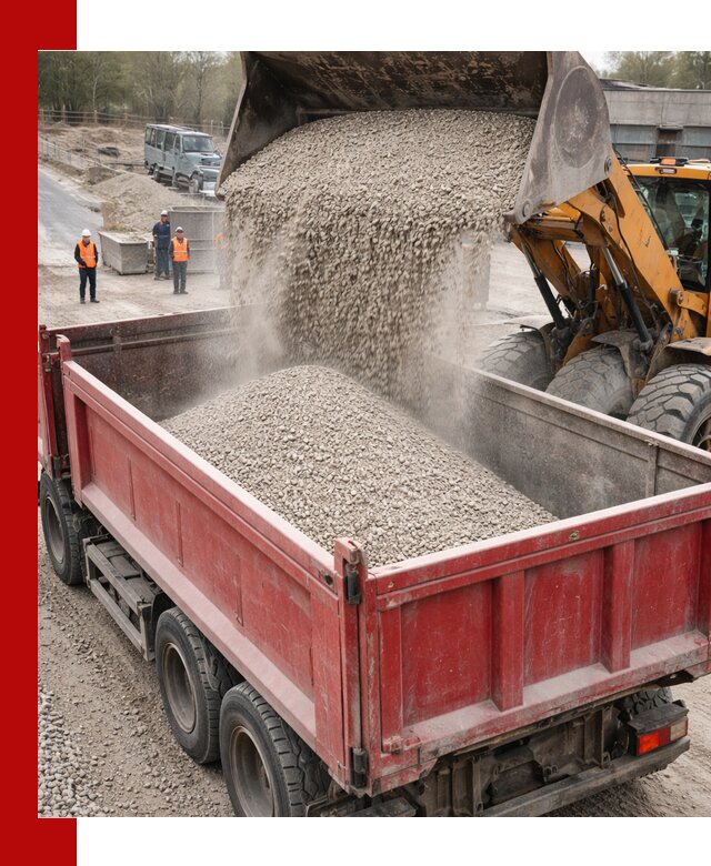 Купить известняковый щебень фракции 0-5 с доставкой в Россоши