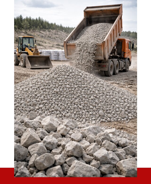 Доломитовый щебень фр. 20-40 в Россоши от 4355 р. | ПРОНЕРУДРсс