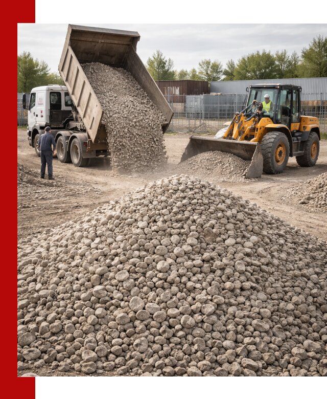 Доломитовый щебень фракции 20–41 с доставкой в Россоши