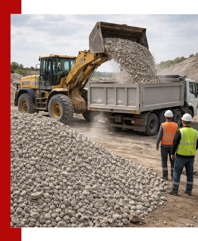 Доломитовый щебень фракция 40–71 доставка и продажа в Россоши