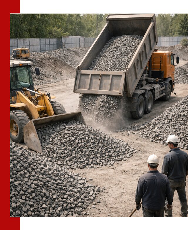 Шлаковый щебень фракция 20-40 доставка и продажа в Россоши