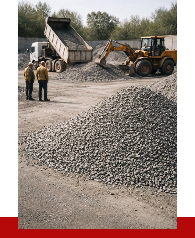 Вторичный щебень фр. 5-20 в Россоши от 1659 р. - ПРОНЕРУДРсс