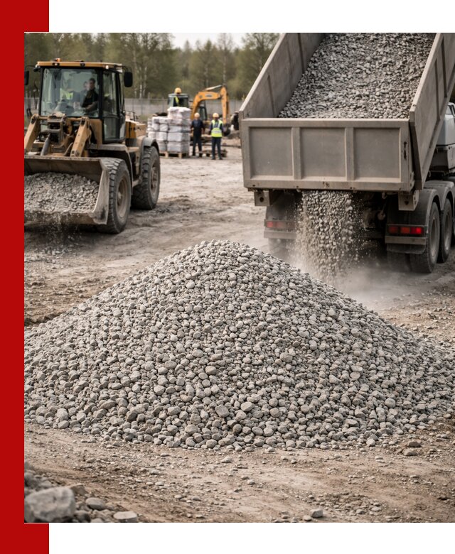 Вторичный щебень фракции 5-20 в Россоши — доставка и продажа крупнотоннажно