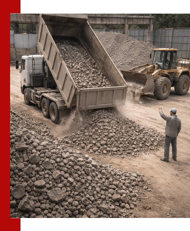 Вторичный щебень фракция 20-40 с доставкой в Россоши