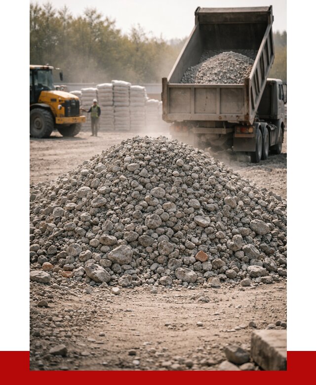 Вторичный щебень фракция 70-150 в Россоши от 1452 р. | ПРОНЕРУДРсс