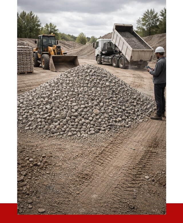 Купить бетонный щебень в Россоши, от 3318 р. ПРОНЕРУДРсс