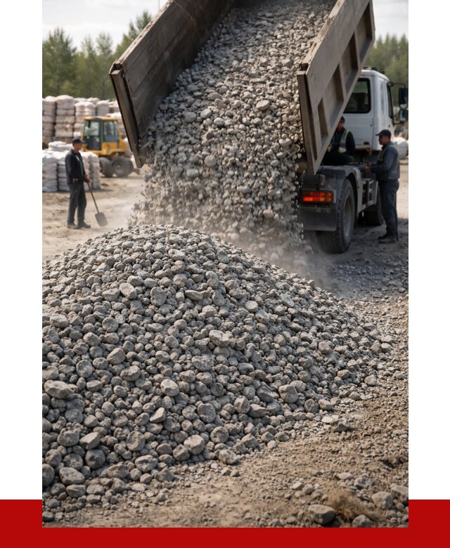 Бетонный щебень фракция 40-70 в Россоши от 1866 р. ПРОНЕРУДРсс