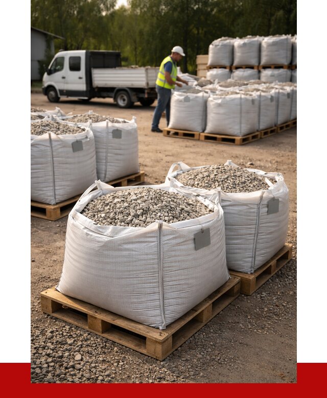 Щебень в мешках с доставкой в Россоши от 4355 р. | ПРОНЕРУДРсс