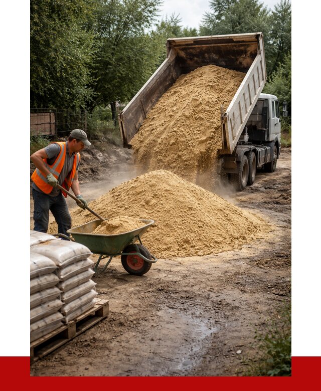 Купить песок с доставкой в Россоши от 1866 р. | ПРОНЕРУДРсс