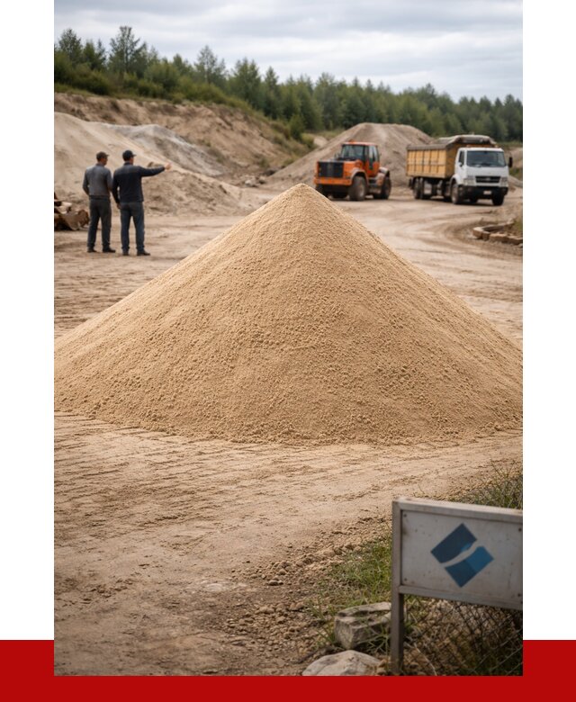 Карьерный песок навалом в Россоши от 1866 р. | ПРОНЕРУДРсс