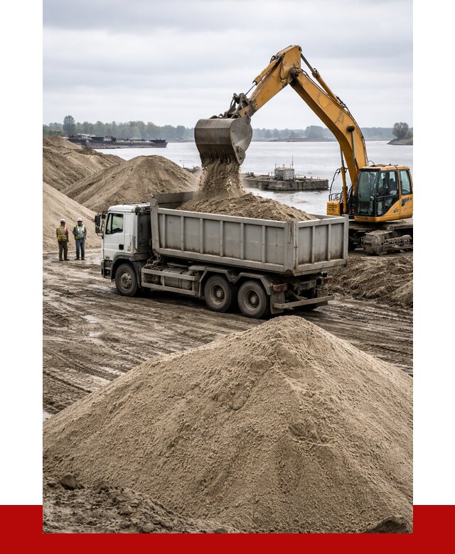 Купить речной песок навалом в Россоши от 1866 р., ПРОНЕРУДРсс