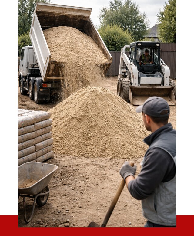 Мытый речной песок с доставкой в Россоши от 1504 р. | ПРОНЕРУДРсс