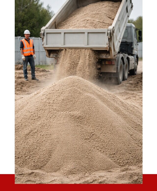 Купить сеяный песок с доставкой в Россоши от 2281 р ПРОНЕРУДРсс