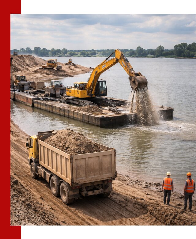 Намывной песок с доставкой в Россоши оптом и в розницу