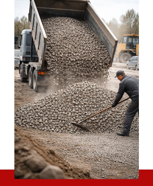 Гравий фракция 20-40 в Россоши от 2592 р. доставка | ПРОНЕРУДРсс