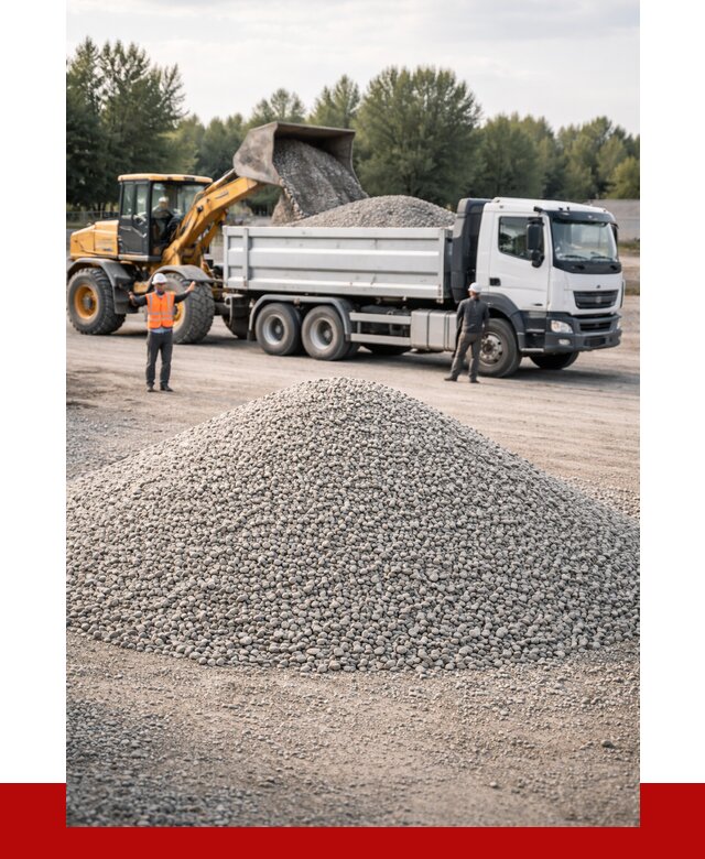 Купить мытый гравий в Россоши от 3629 р, доставка ПРОНЕРУДРсс