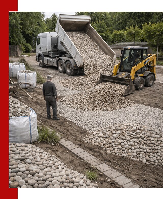 Доставка морской гальки оптом и в розницу в Россоши