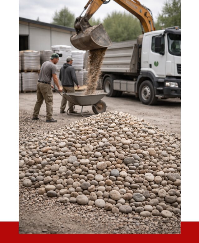 Галька декоративная в Россоши от 3318 р. за куб | ПРОНЕРУДРсс