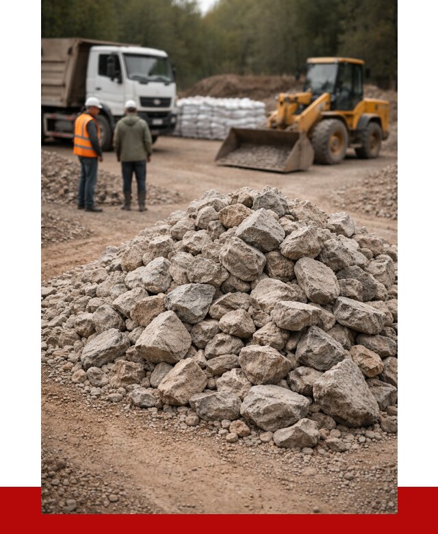 Купить бутовый камень с доставкой в Россоши от 2385 р. | ПРОНЕРУДРсс
