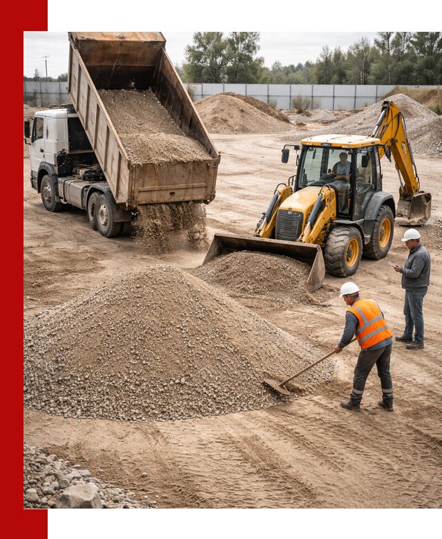 Поставка и доставка ПГС С4 в мешках и самосвалах в Россоши