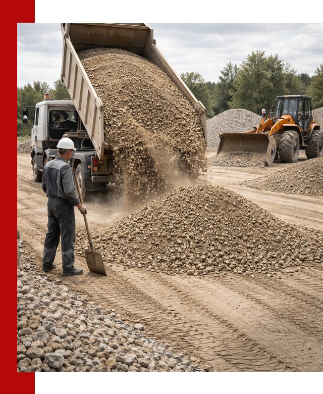 Доставка щпс С3 в Россоши самосвалами и бортовыми грузовиками