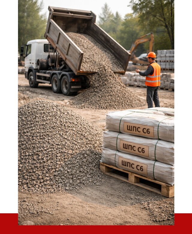 ЩПС С6 в Россоши с доставкой от 2281 р. за куб | ПРОНЕРУДРсс