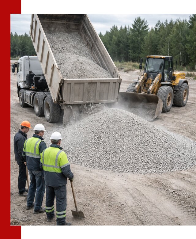 Известняковый отсев 0-5 доставка в Россоши быстро и выгодно