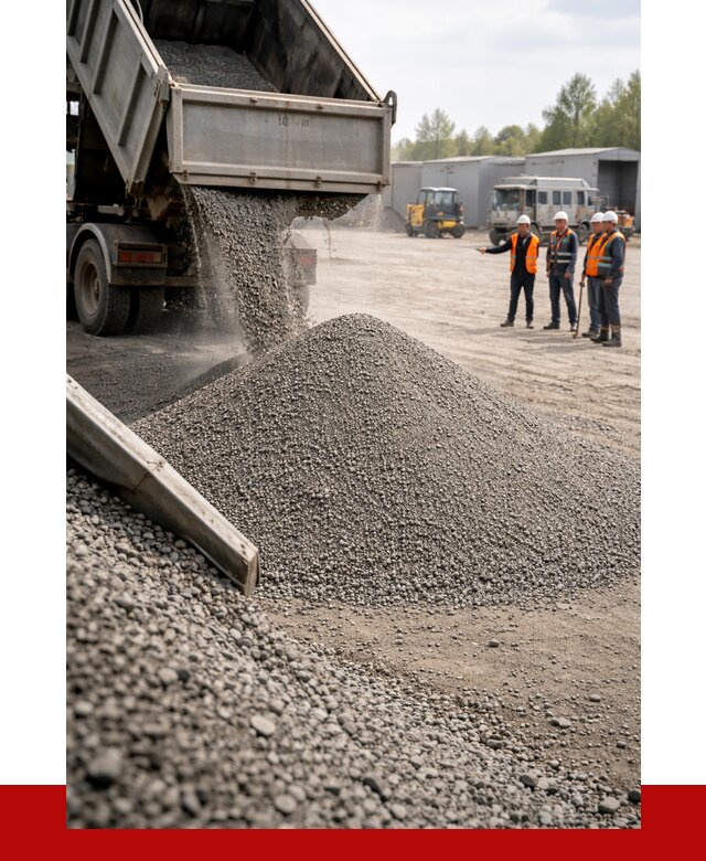 Гравийный отсев 0-5 в Россоши от 1244 р. с доставкой | ПРОНЕРУДРсс