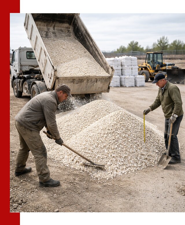 Мраморная крошка с доставкой и разгрузкой в Россоши