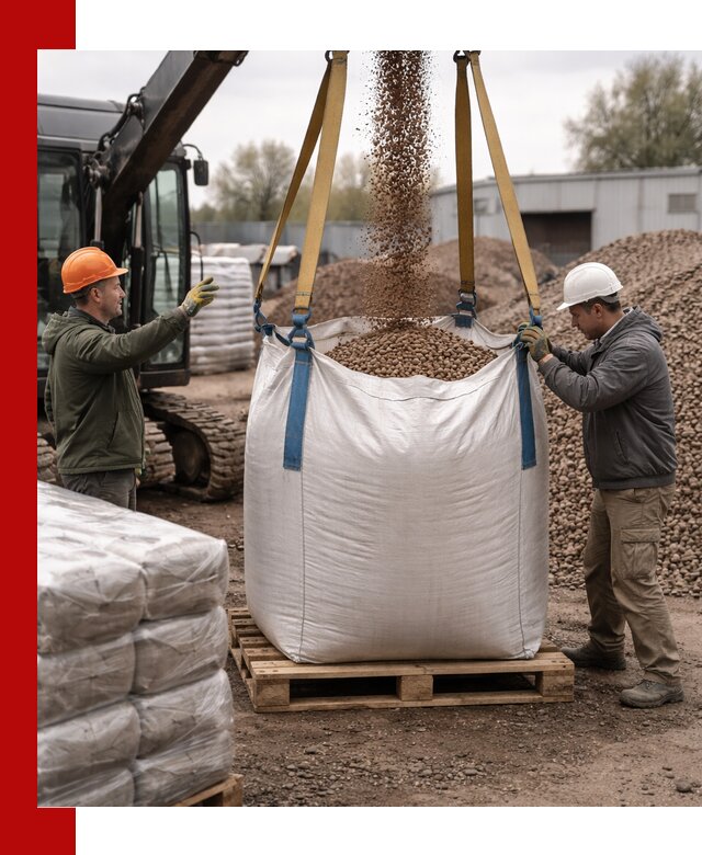 Керамзит в биг-бегах с доставкой в Россоши