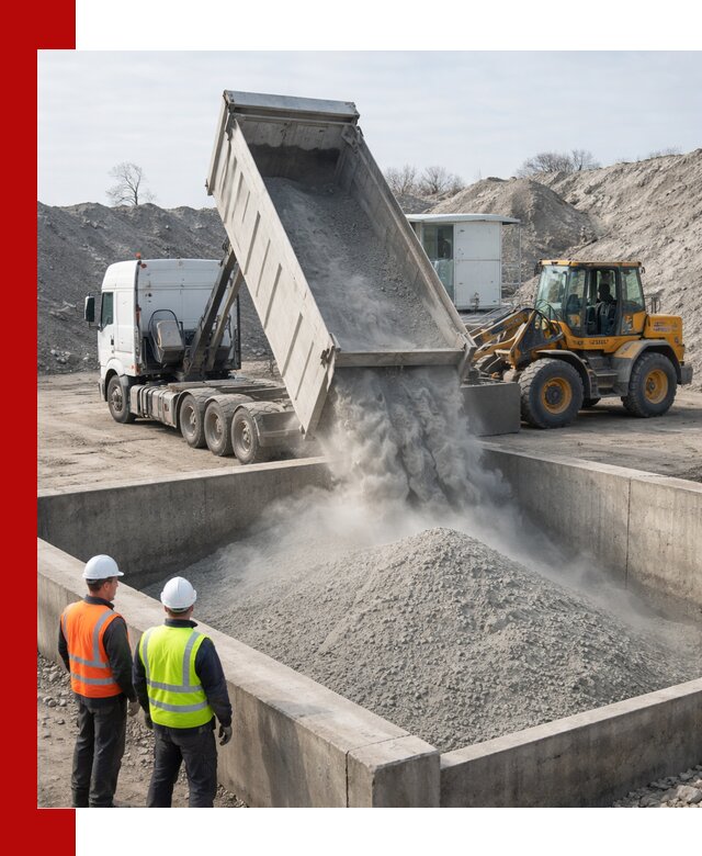 Доставка цемента навалом в Россоши крупными партиями