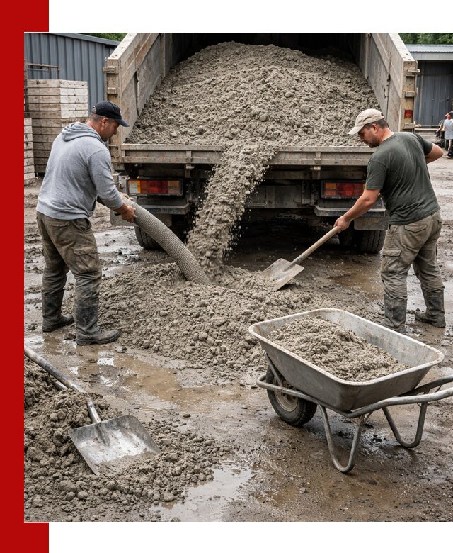 Цементно-песчаная смесь М150 доставка в Россоши