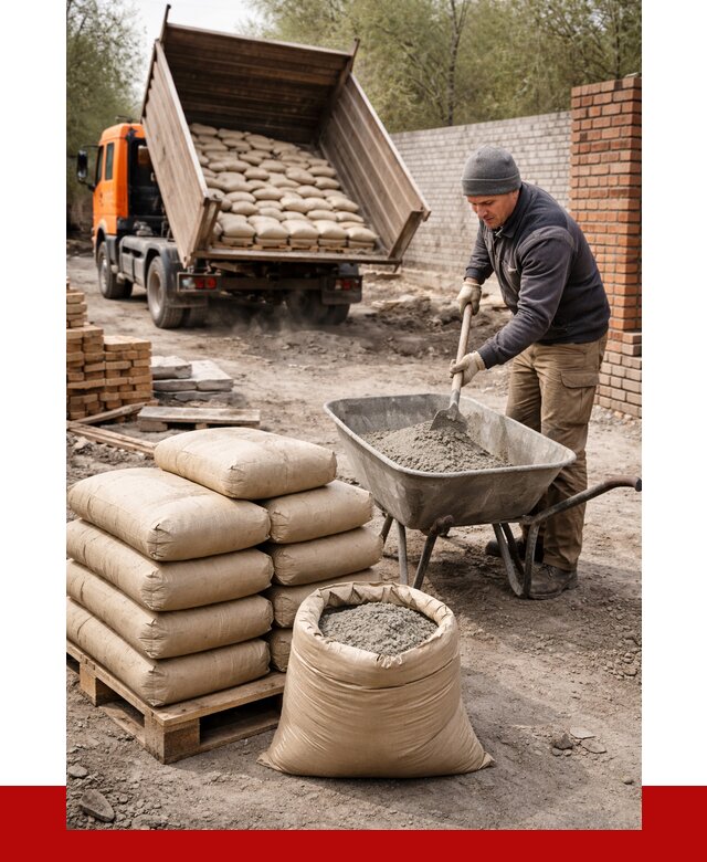 Купить сухую смесь для кладки в Россоши от 1244 р. | ПРОНЕРУДРсс
