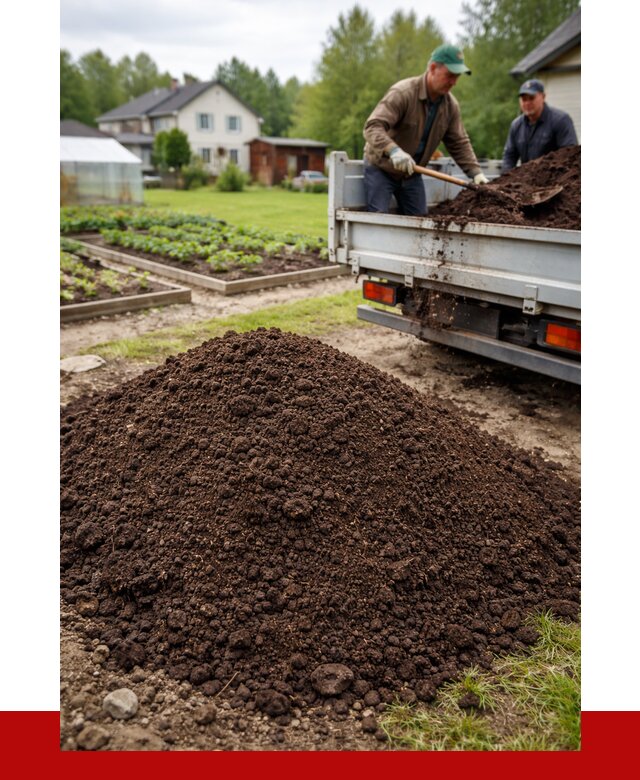 Плодородный грунт в Россоши с доставкой от 4355 р. | ПРОНЕРУДРсс