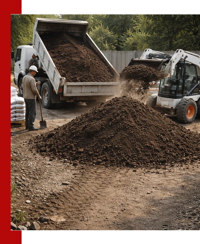 Доставка растительного грунта в Россоши от производителя оптом и в розницу