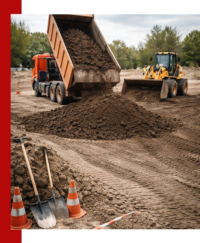 Поставка и доставка планировочного грунта в Россоши