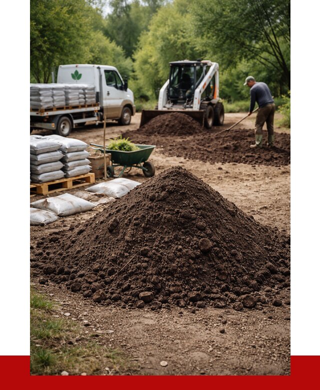 Грунт для озеленения с доставкой в Россоши от 1866 р. | ПРОНЕРУДРсс