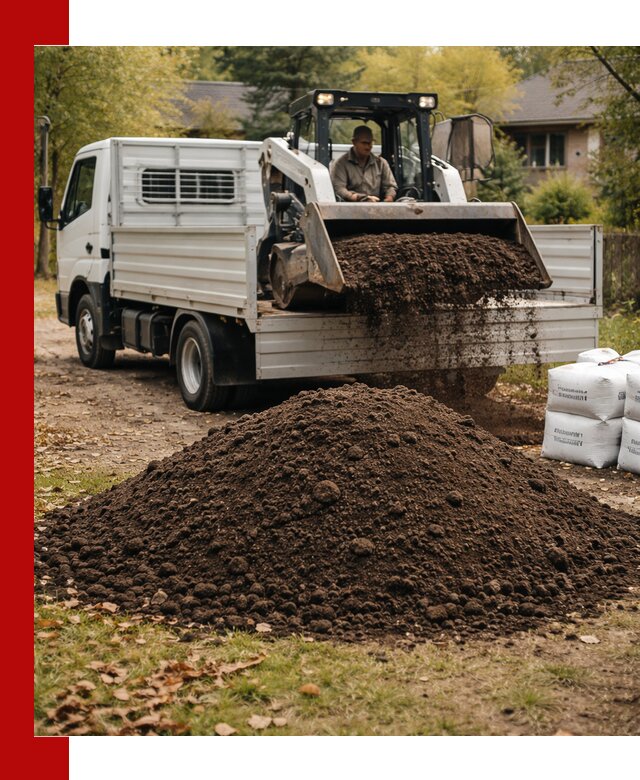 Доставка садовой земли в больших объёмах в Россоши