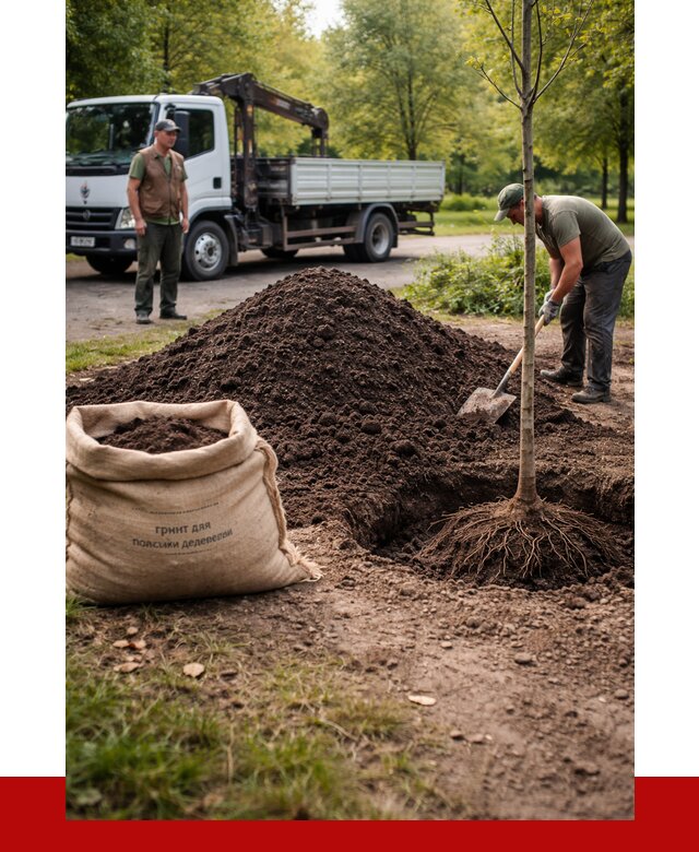 Грунт для посадки деревьев в Россоши от 1244 р. | ПРОНЕРУДРсс