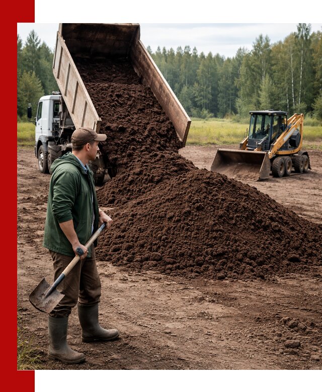 Купить верховой торф с доставкой в Россоши для садоводства и растений