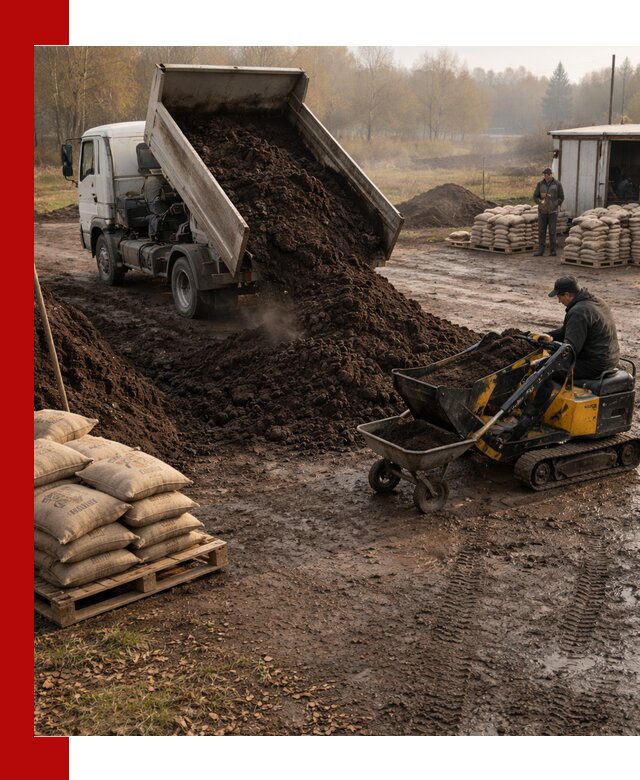 Кислый торф в доставке по выгодным ценам в Россоши